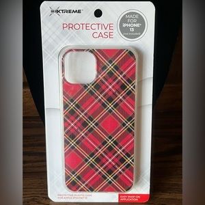 Xtreme Protective Case Tartan Print Case for Apple iPhone 13